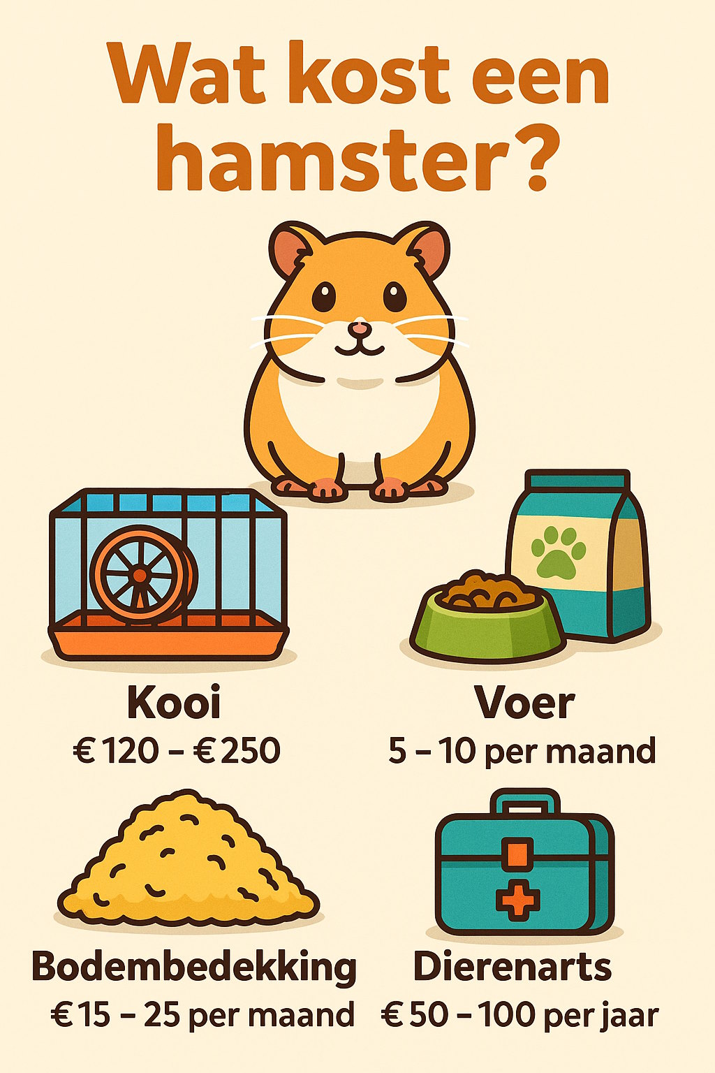 wat kost een hamster